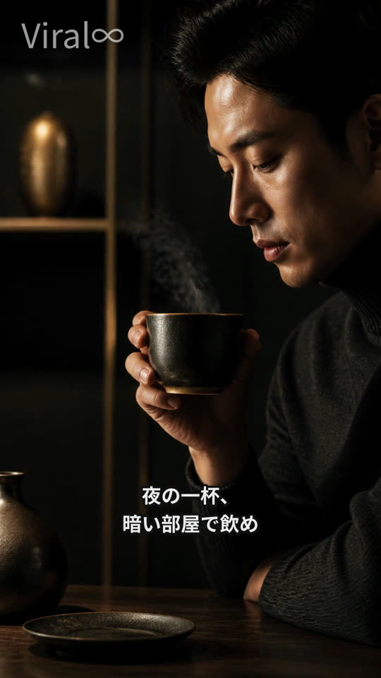 一杯のコーヒーを最高にする夜 の生成フレーム